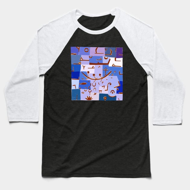 Paul Klee Inspired - Legend of the Nile #1 Baseball T-Shirt by shamila